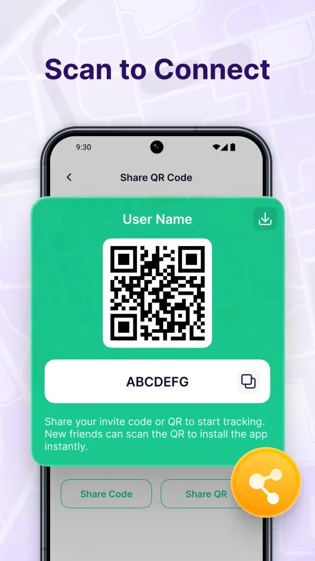 Map Tracker & Location Share - Screen 4