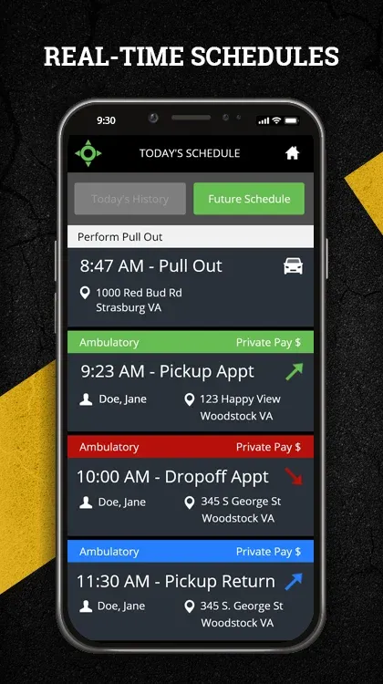 MediRoutes - Screen 1