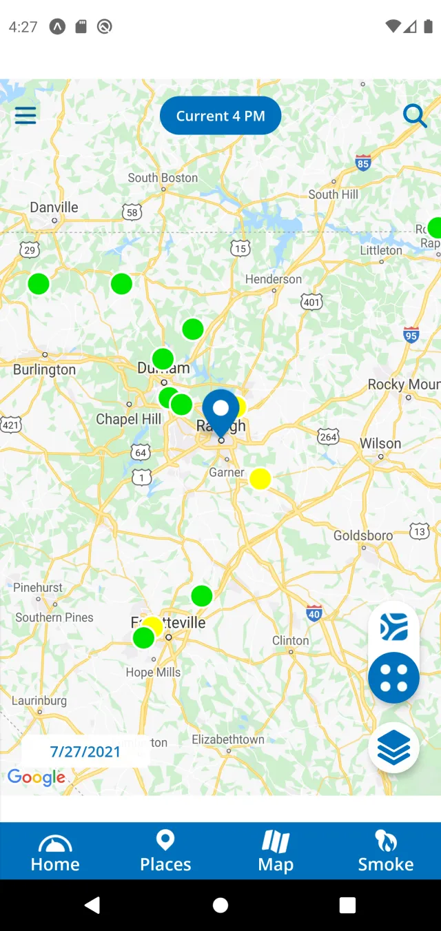 EPA's AIRNow - Screen 6