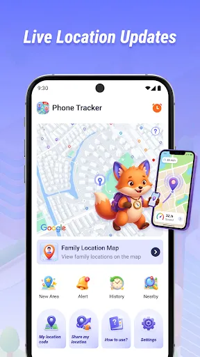 Phone Tracker - Screen 1