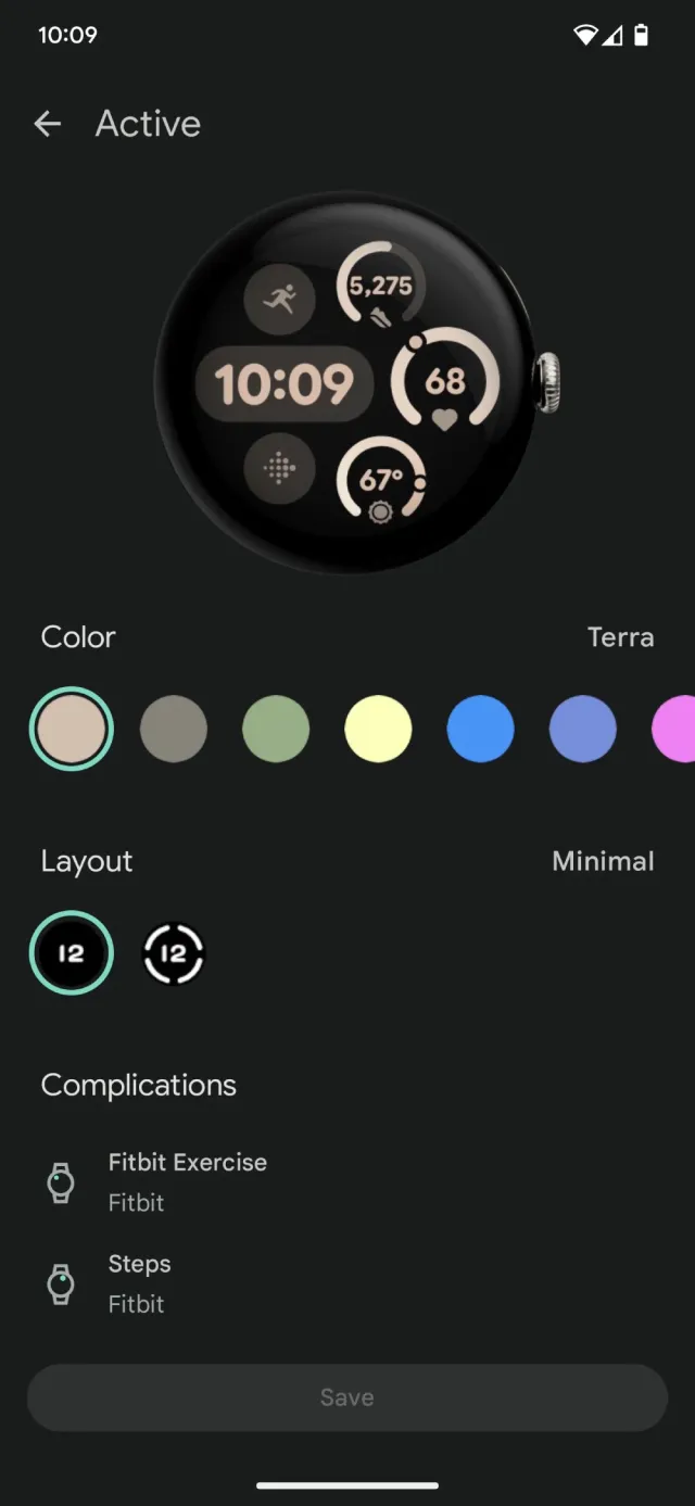 Google Pixel Watch - Screen 4