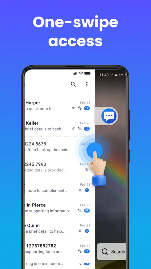 Messages: Text SMS Home App - Screen 7