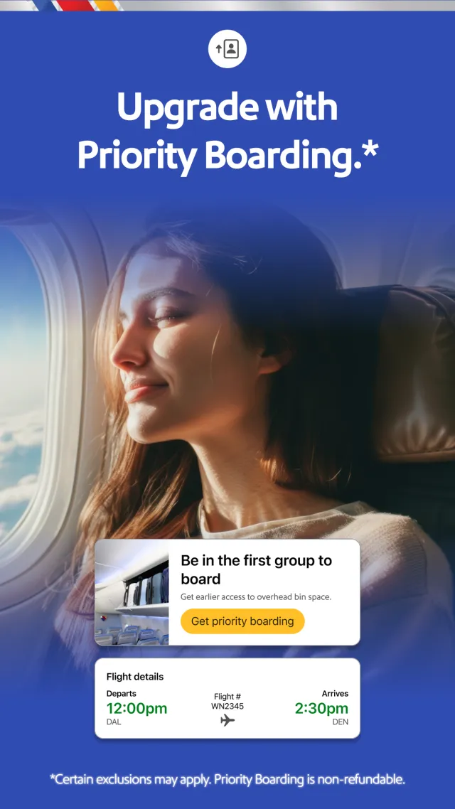 Southwest Airlines: Travel App - Screen 5
