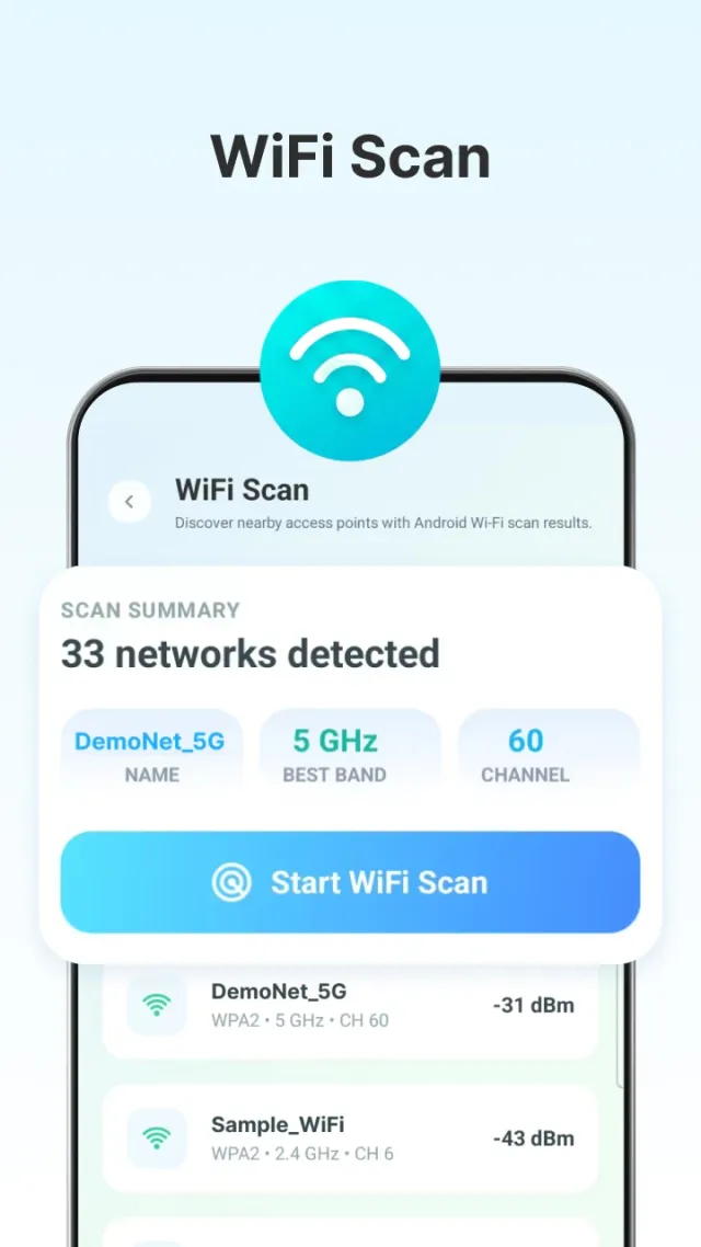 Wifi Manager - Screen 1