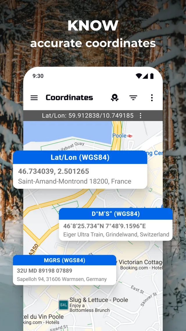 GPS Coordinates Locator Map - Screen 7