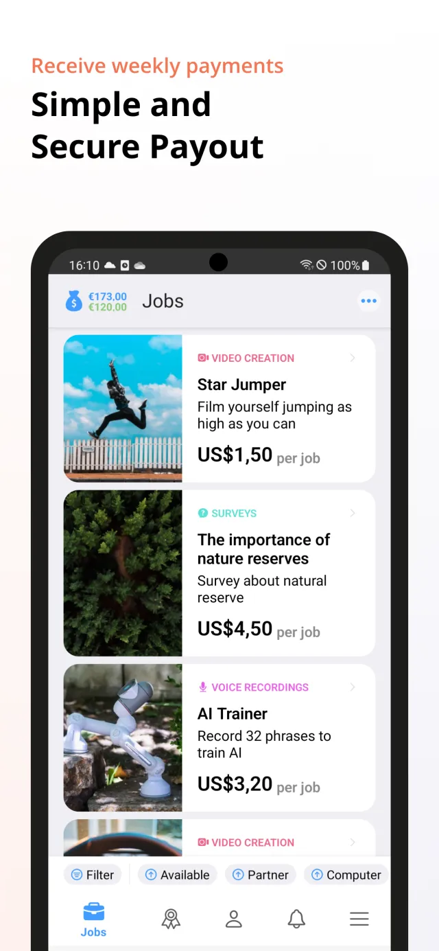 clickworker - Screen 3