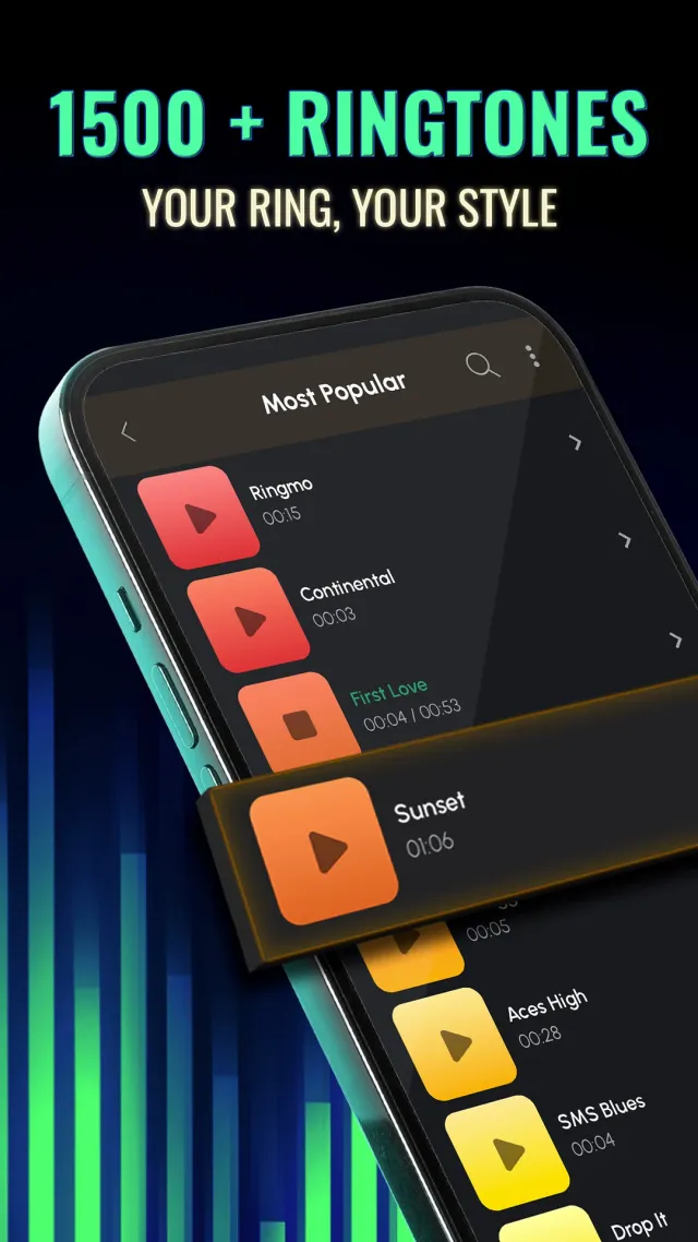 Ringtones for Android™ - Screen 1