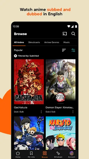 Crunchyroll: Anime Streaming - Screen 4