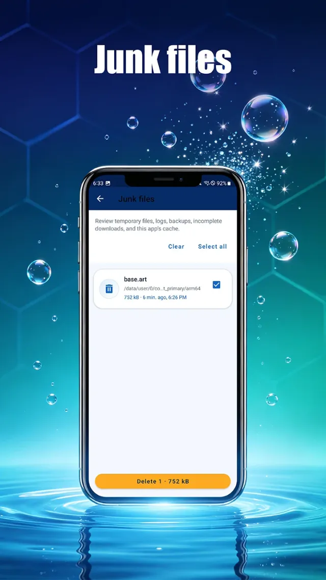 Storage Cleanup Tool - Screen 3