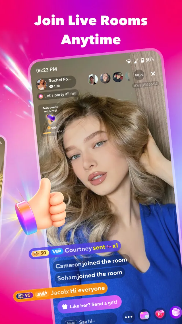 Poppy - Live Video Chat - Screen 2