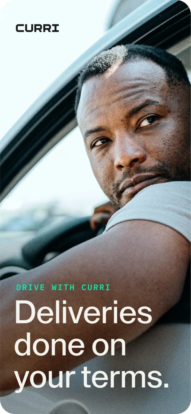 Curri Driver - Screen 1