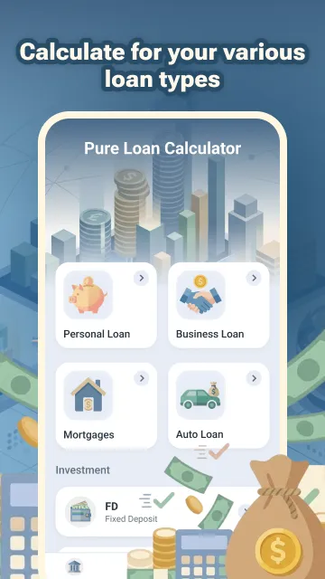 Pure Loan Calculator - Screen 1