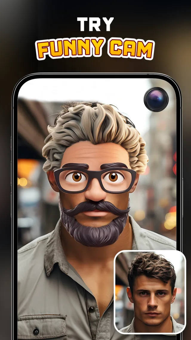 Live Funny Face Camera - Screen 3