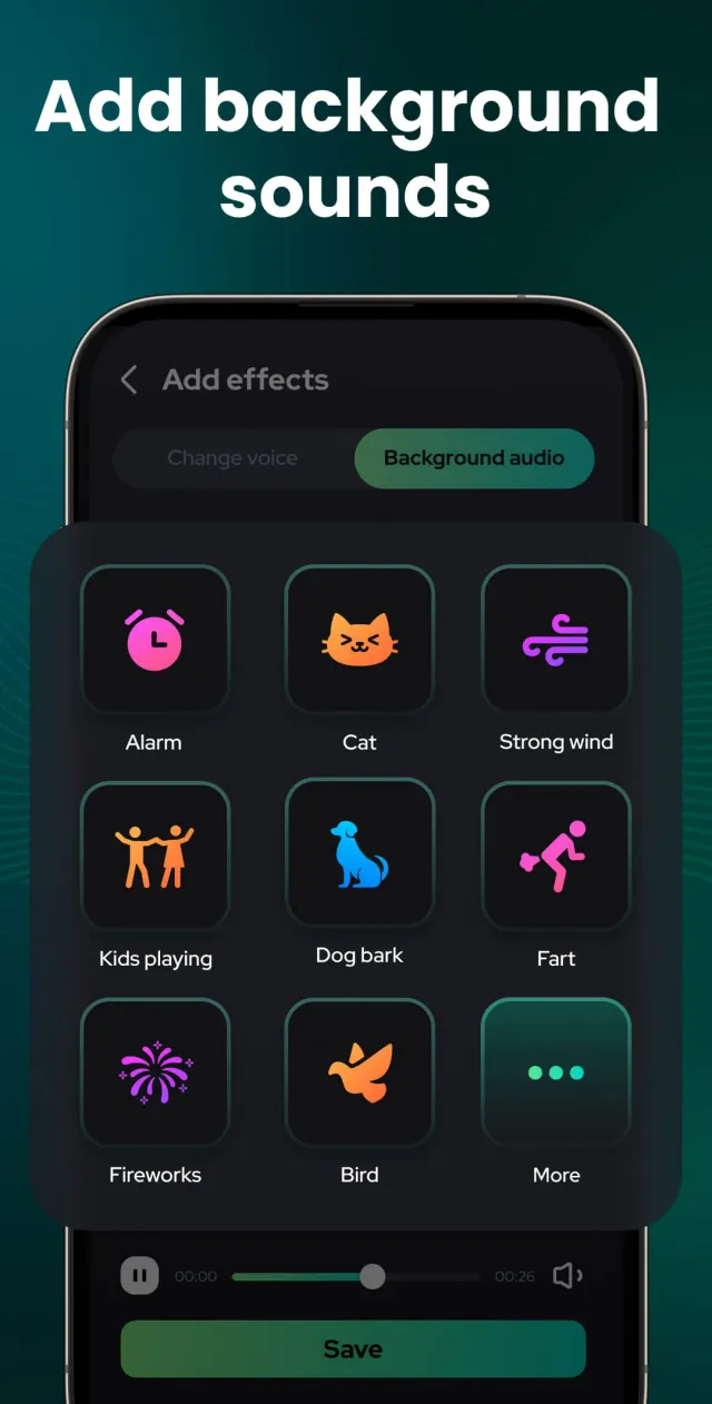 Voice Changer - Sound Effects - Screen 6