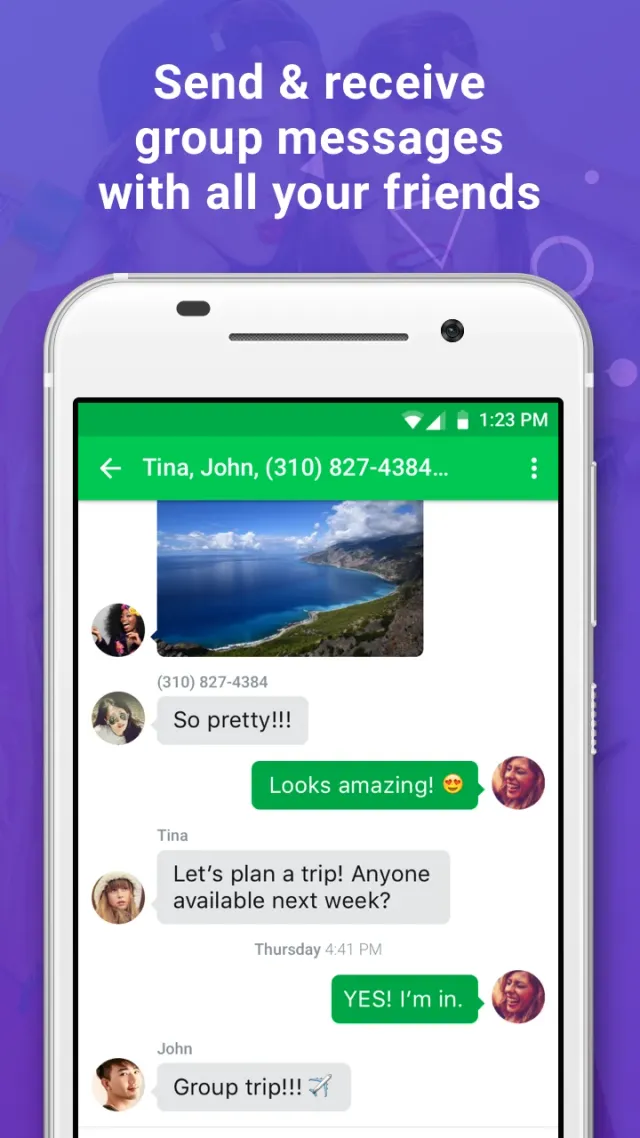 Nextplus: Phone # Text + Call - Screen 4