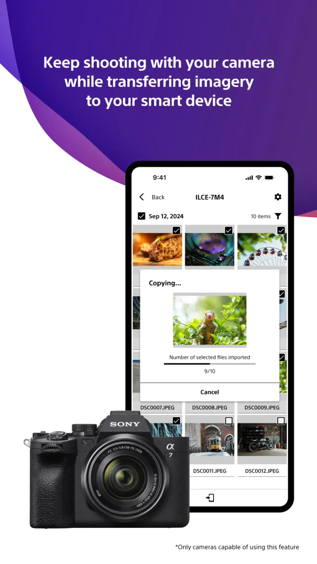 Sony | Creators' App - Screen 5