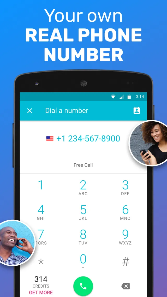 TextMe Up Calling & Texts - Screen 2