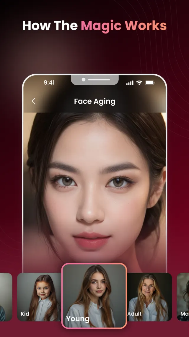AI Face Aging - Photo Editor - Screen 3