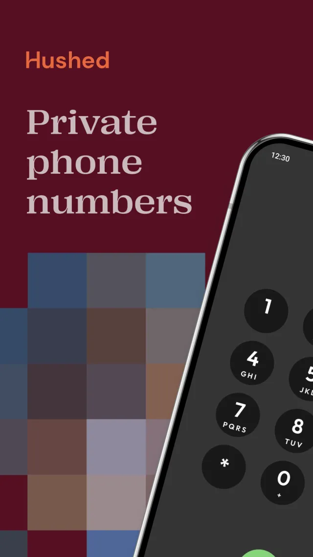 Hushed: US Second Phone Number - Screen 1