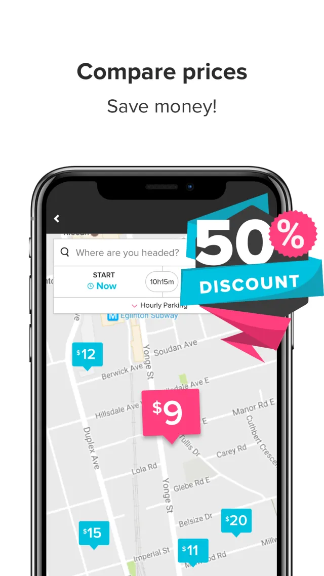 HonkMobile: Pay for Parking - Screen 2