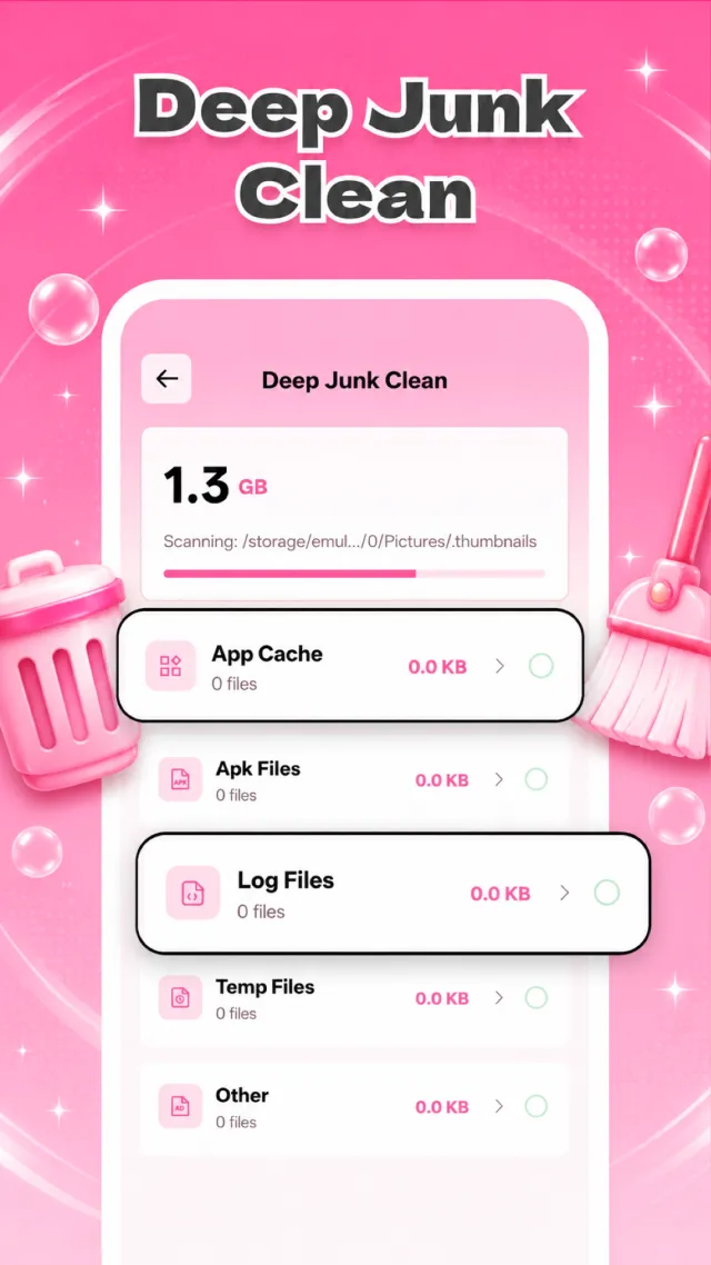 Nova Cleaner Home App - Screen 2