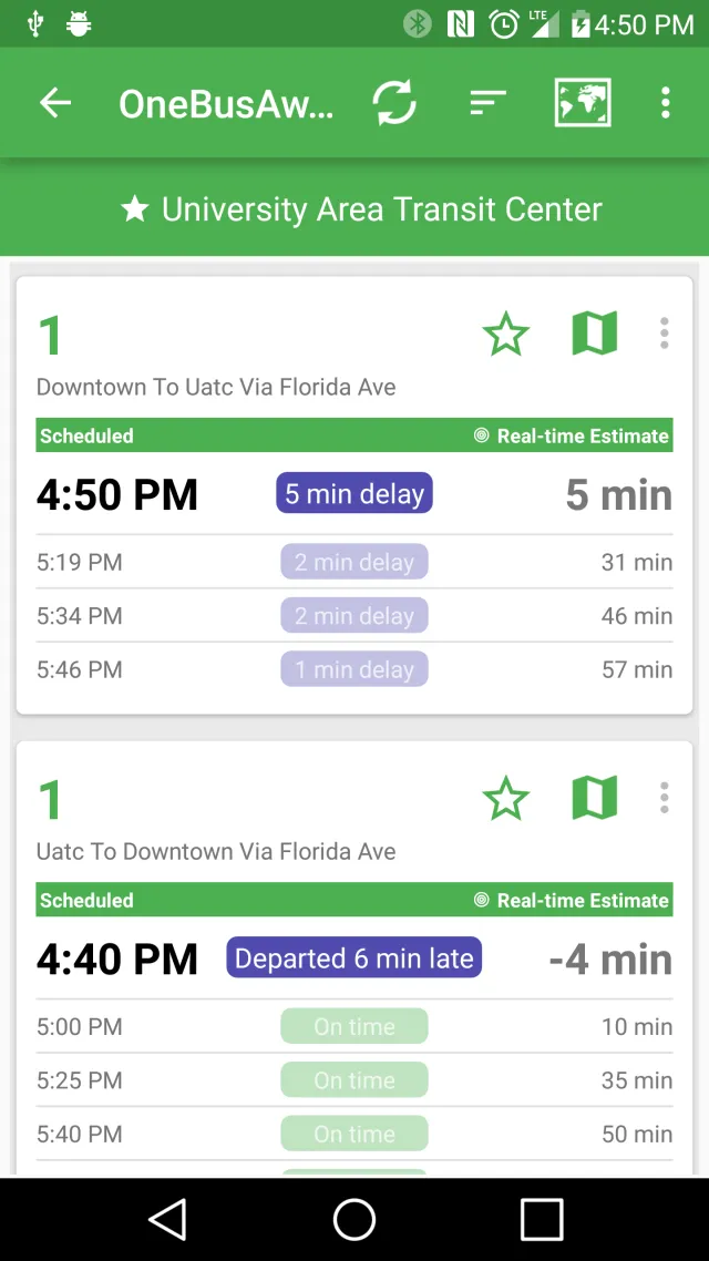 OneBusAway - Screen 7
