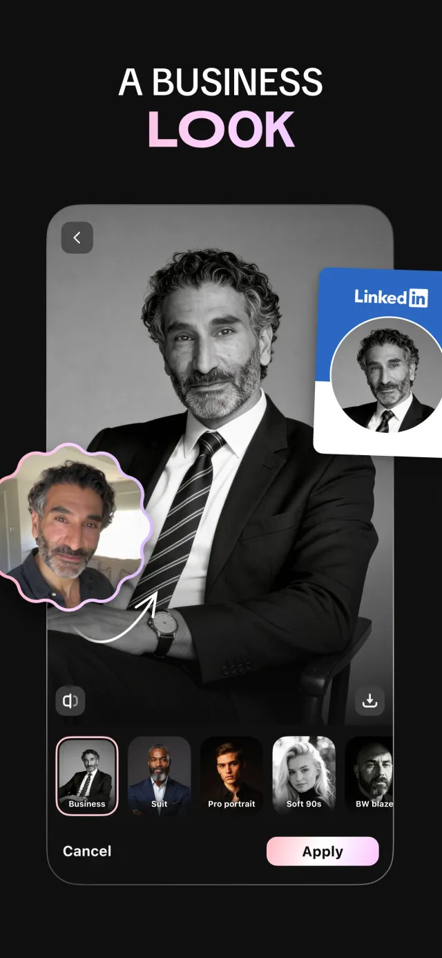 GIO: AI Headshot Generator - Screen 5