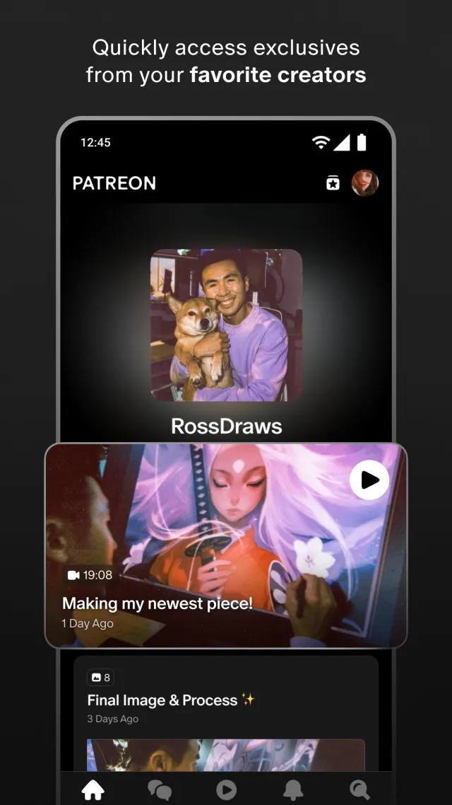 Patreon - Screen 1