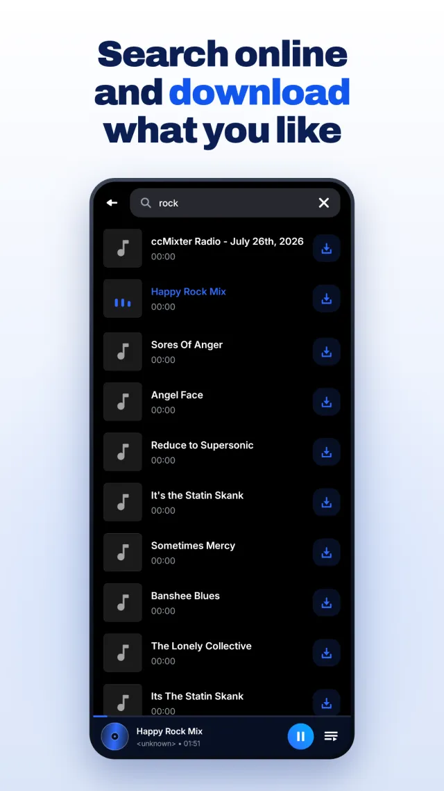 Music Downloader & Mp3 Player - Screen 1