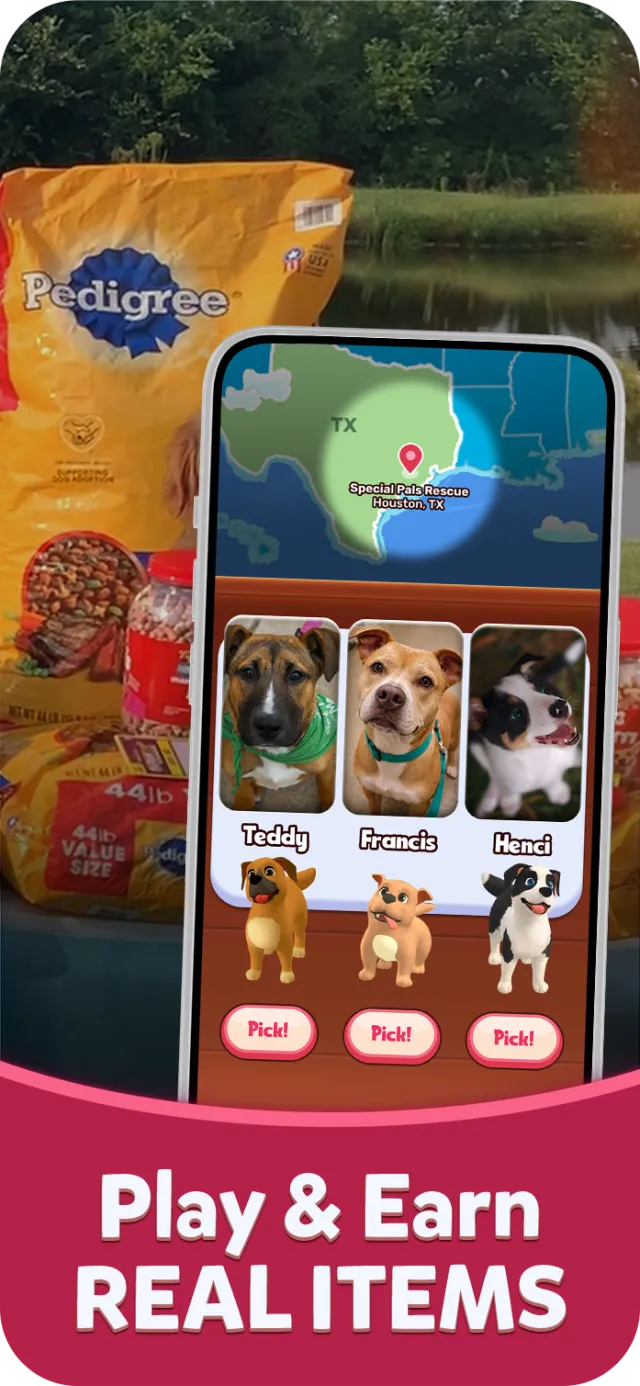TREAT: Play & impact REAL dogs - Screen 2