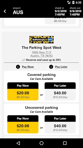 The Parking Spot - Screen 5