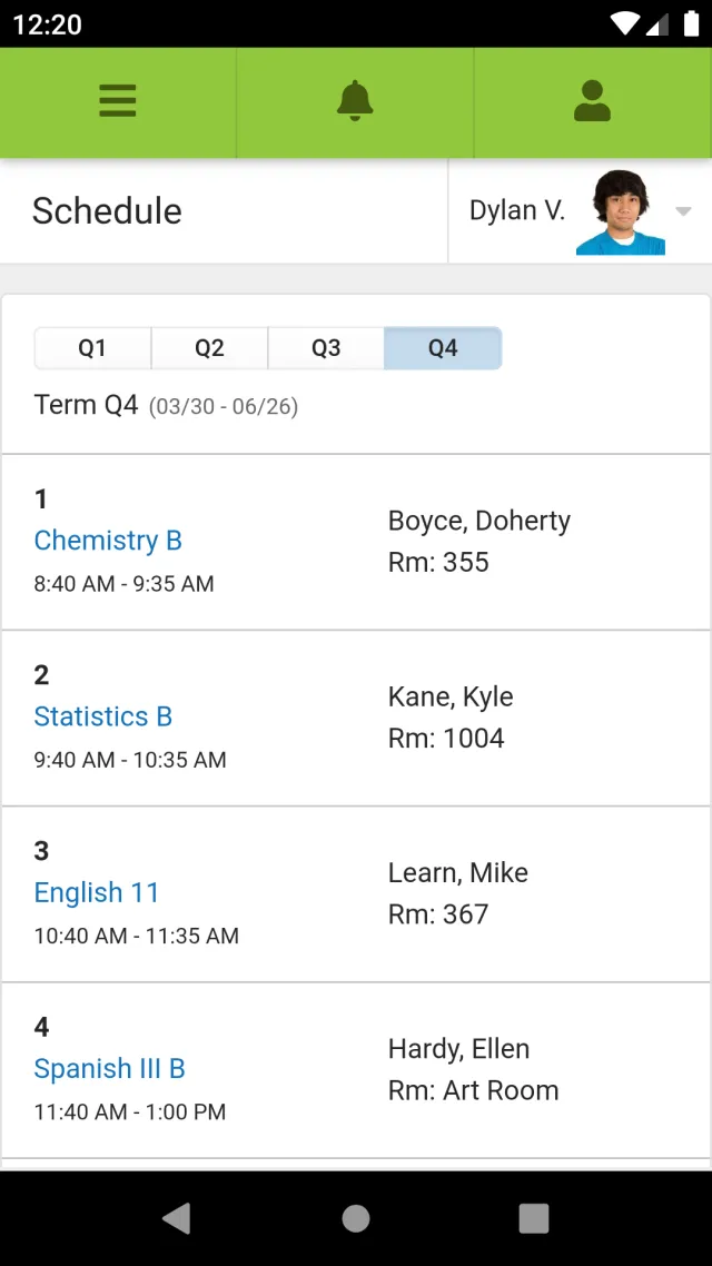 Campus Parent - Screen 3