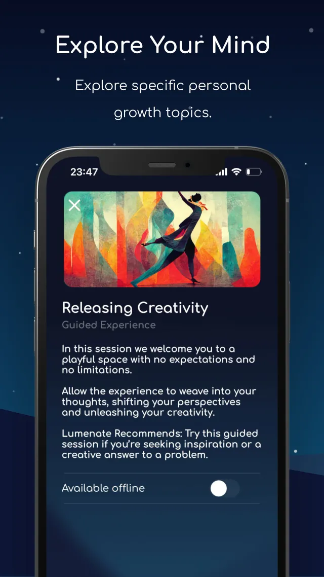 Lumenate: Explore & Relax - Screen 3