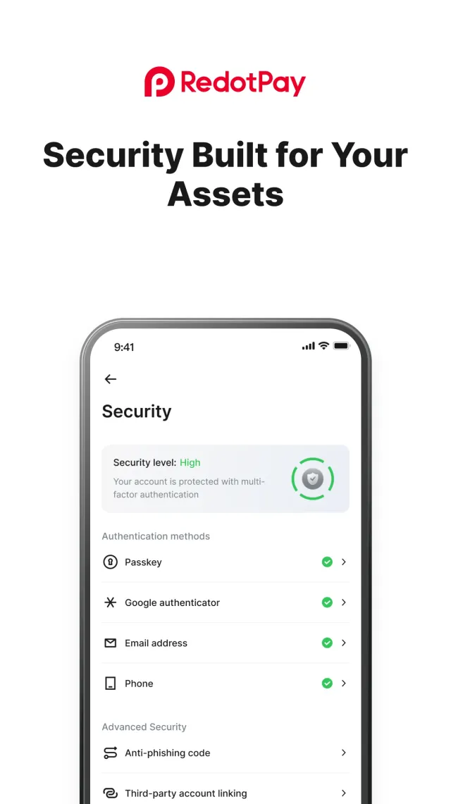 RedotPay: Crypto Card & Pay - Screen 5