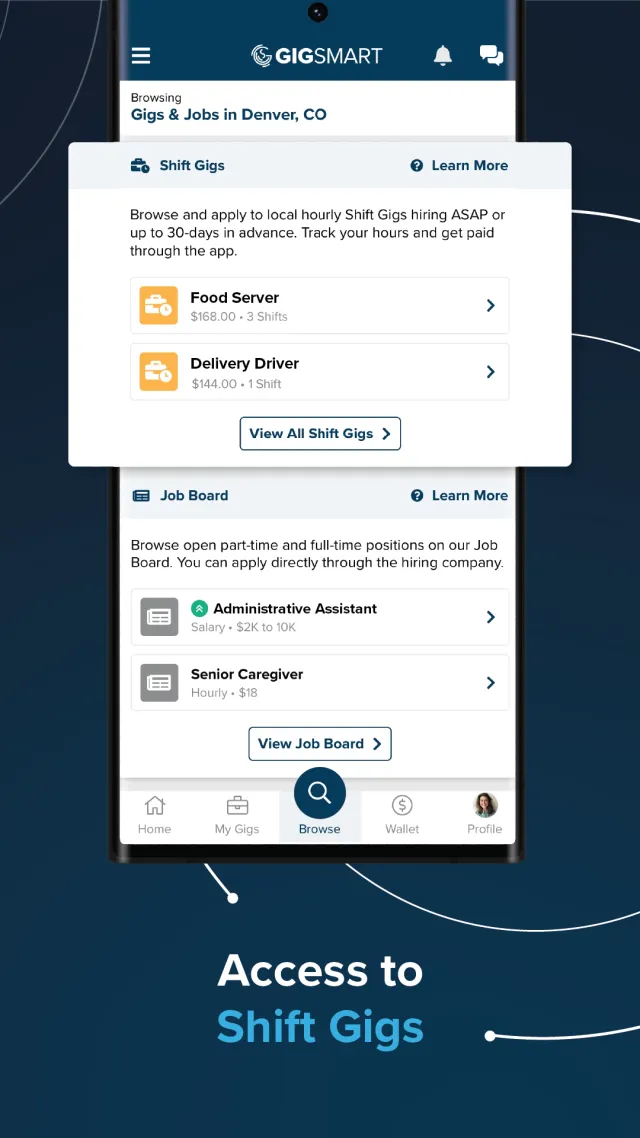 GigSmart Get Gigs - Screen 6