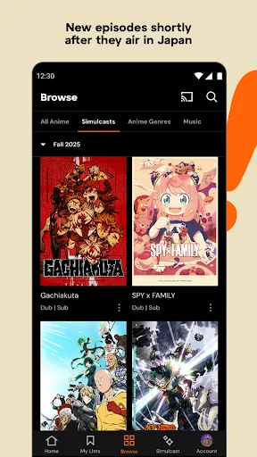 Crunchyroll: Anime Streaming - Screen 2