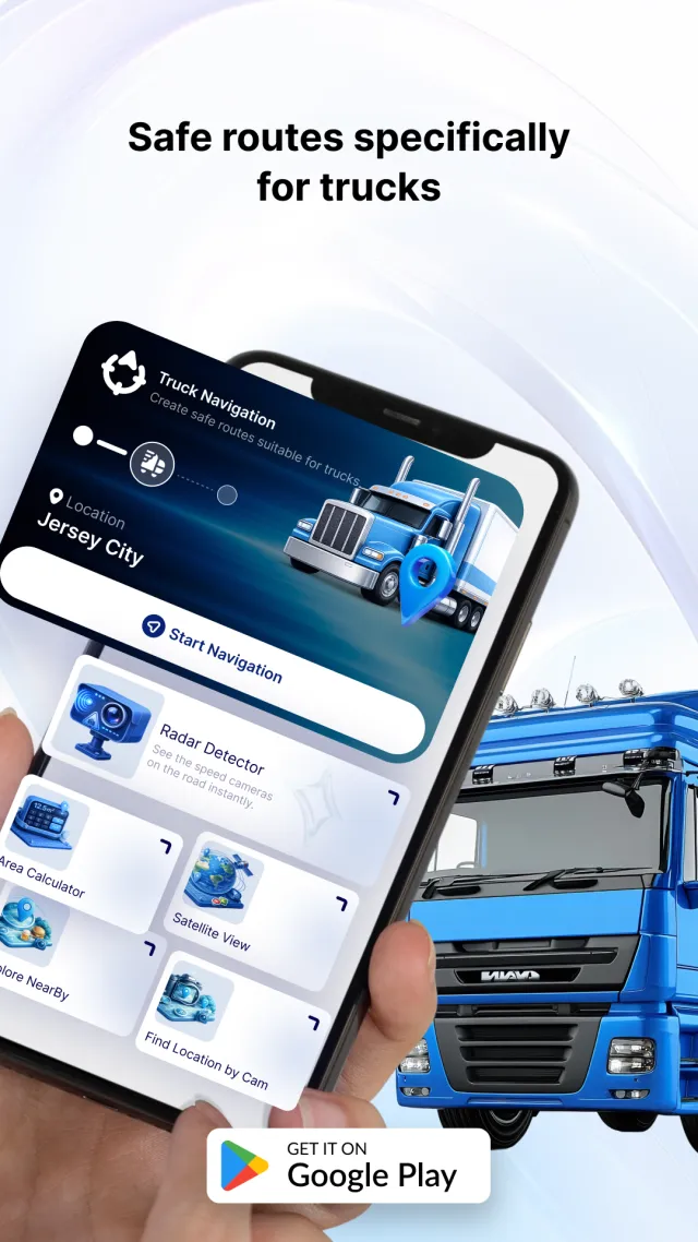 Smart Navigation-Maps & Radar - Screen 1