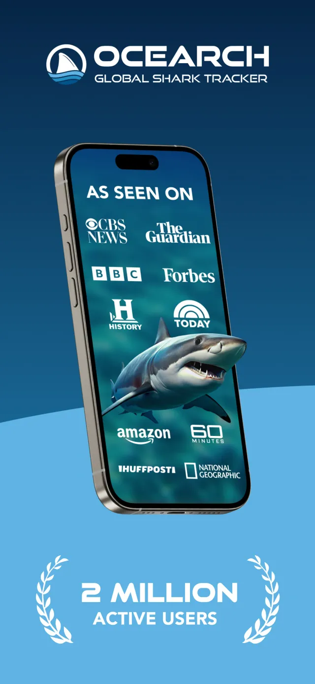 OCEARCH Shark Tracker™ - Screen 1