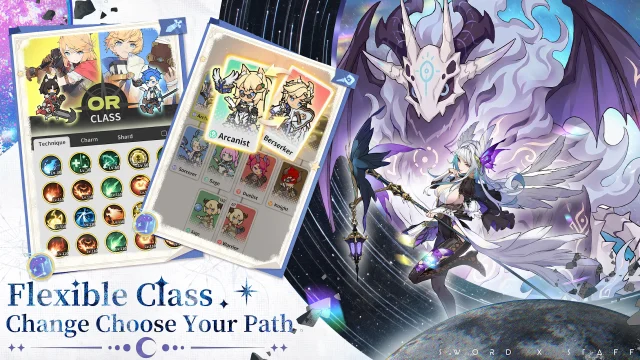 Sword x Staff - Screen 2