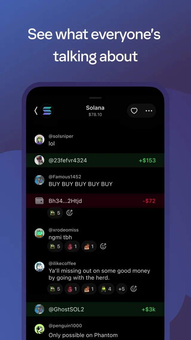 Phantom: Trading Wallet - Screen 6