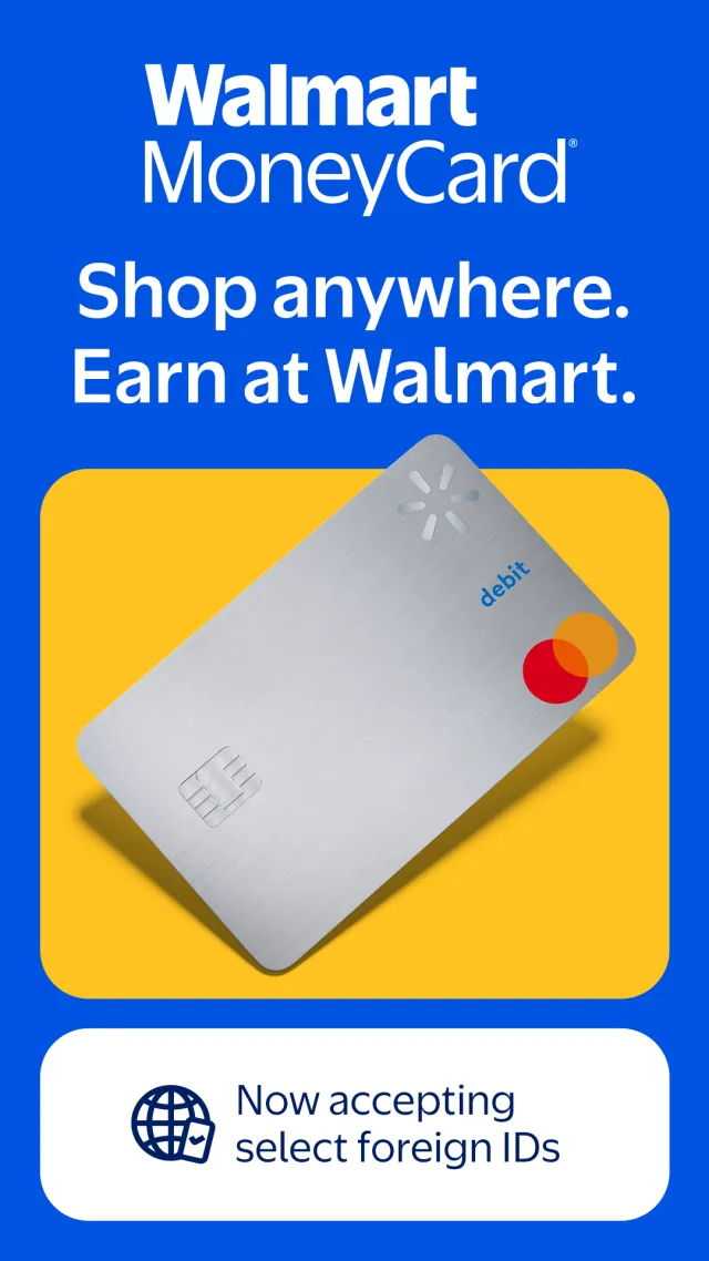 Walmart MoneyCard® - Screen 1