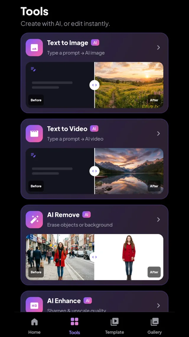 Miuci AI: AI Photo & Video Gen - Screen 5