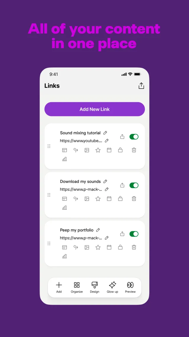Linktree: Link in bio creator - Screen 2