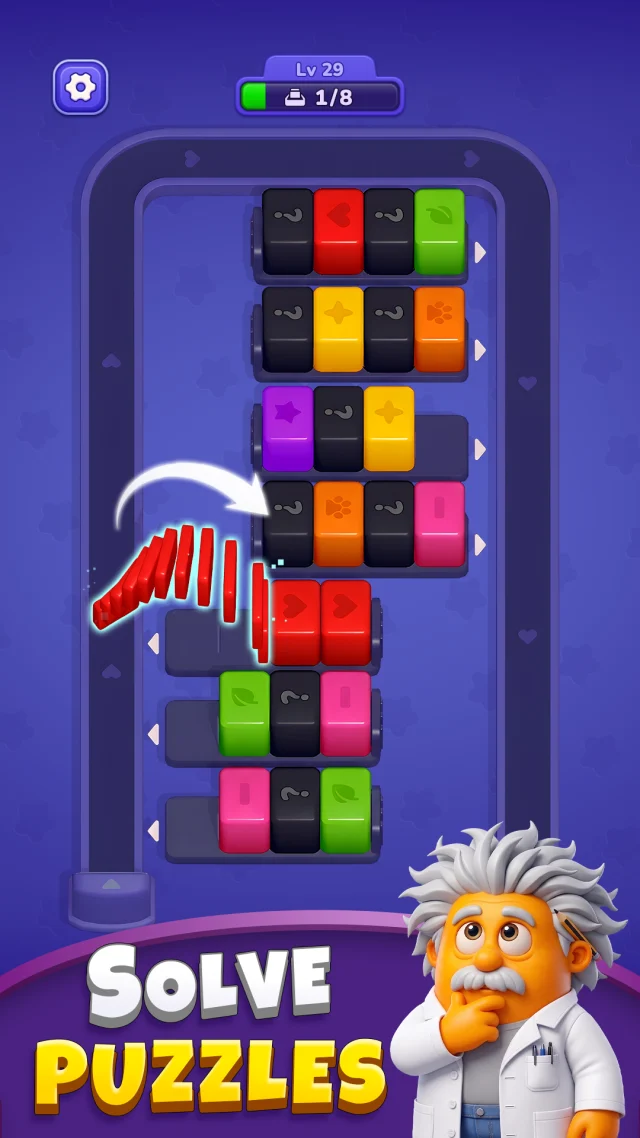 Loop Master: Color Jam Sort - Screen 2