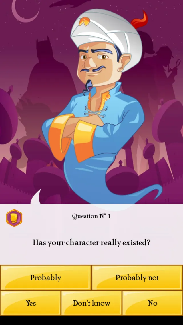 Akinator - Screen 2