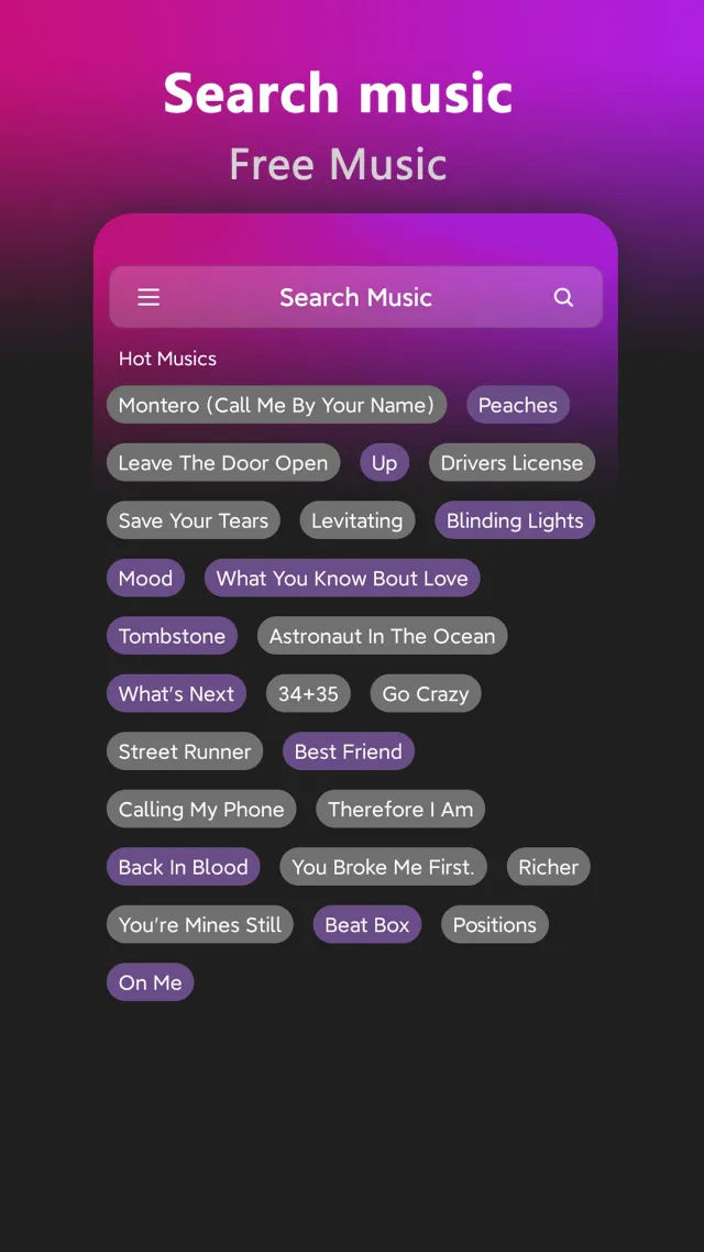 Music Downloader &Mp3 Download - Screen 1