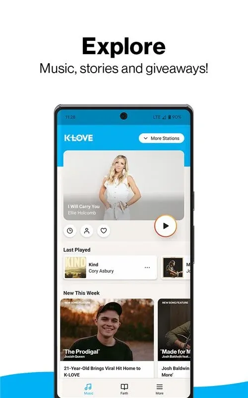 K-LOVE - Screen 4