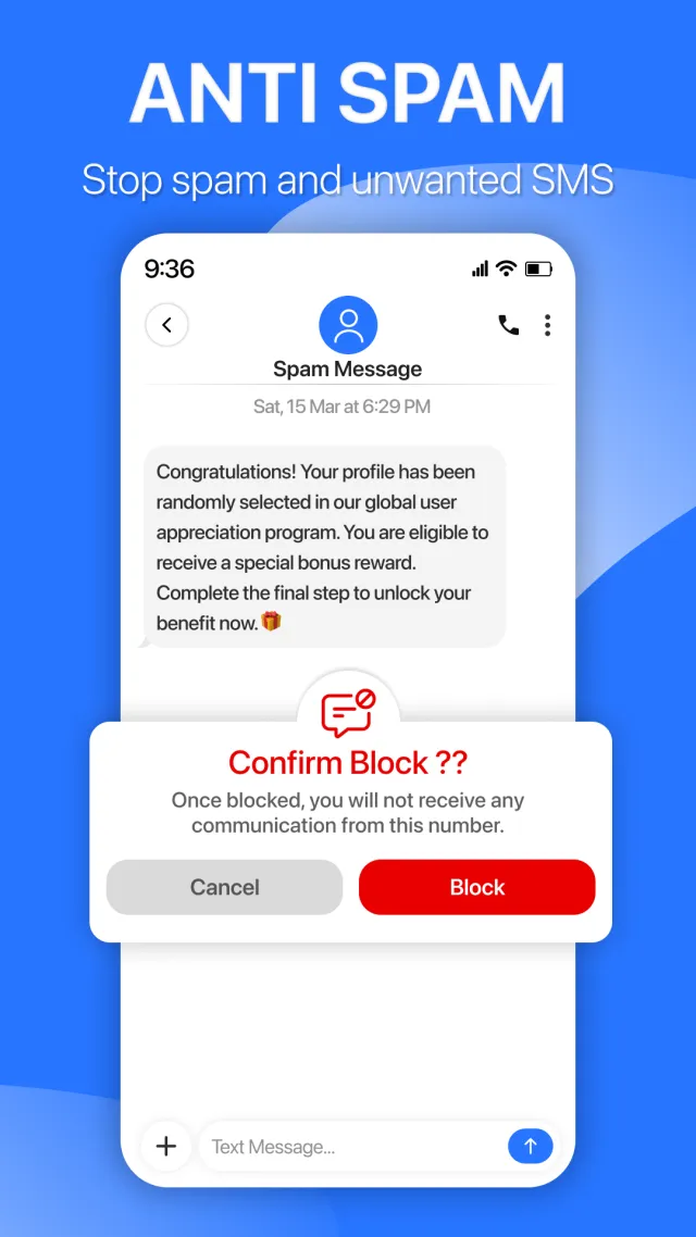 Messages - SMS, Text, Launcher - Screen 3