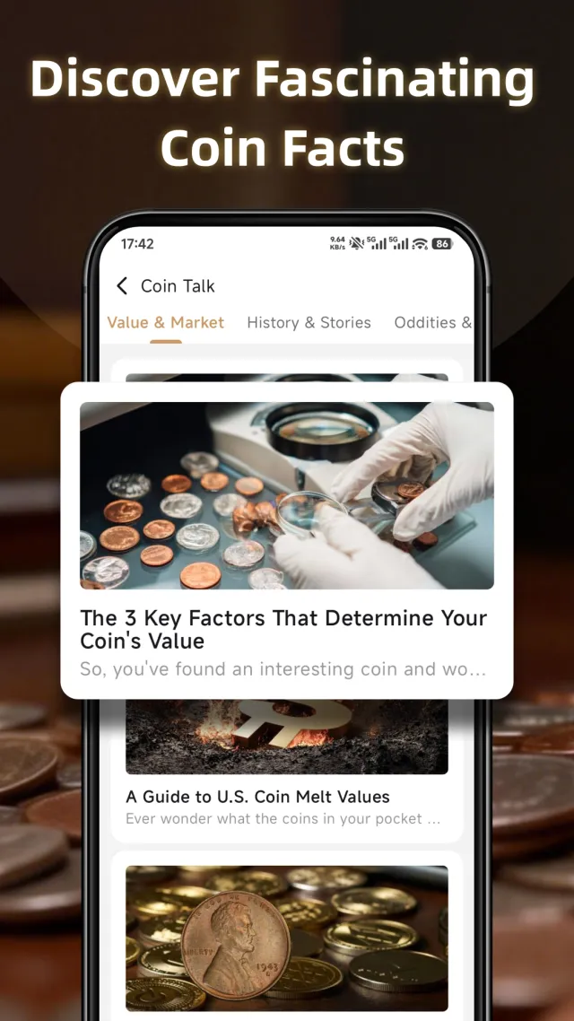 AI Coin Identifier: Value Scan - Screen 5