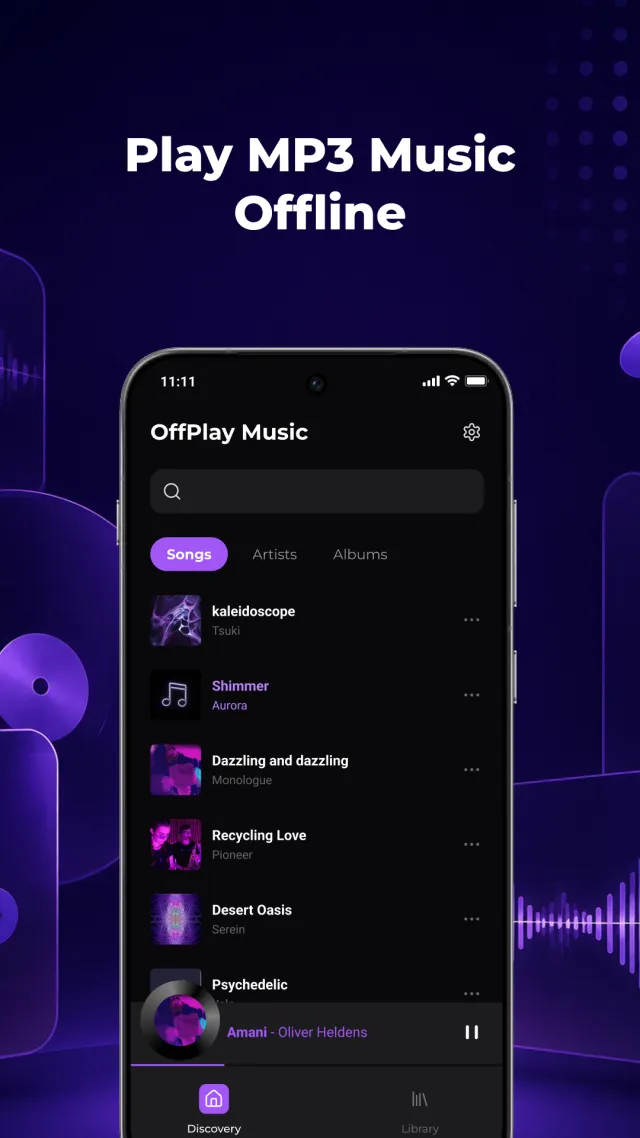 OffPlay Music: MP3 Player - Screen 1